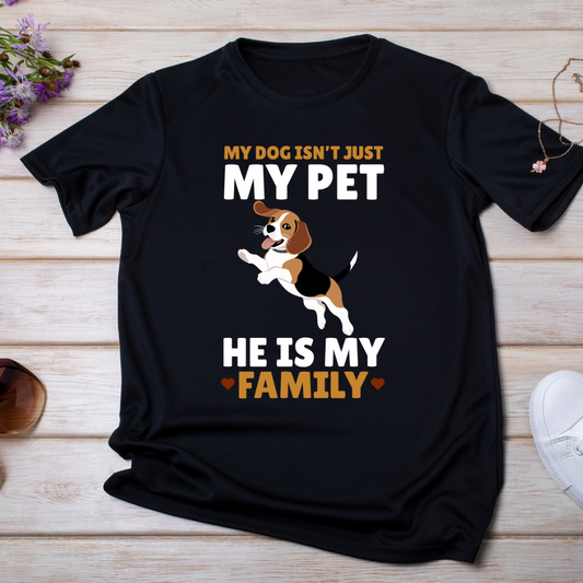 "BEAGLE: MY DOG IS MY FAMILY" T-Shirt
