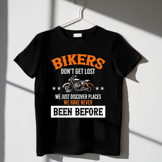 Bikers Don't Get Lost Unisex T-Shirt