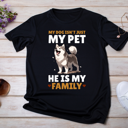 "HUSKY: MY DOG IS MY FAMILY" T-Shirt
