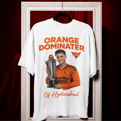 'Orange Power Abhi' Unisex T-Shirt